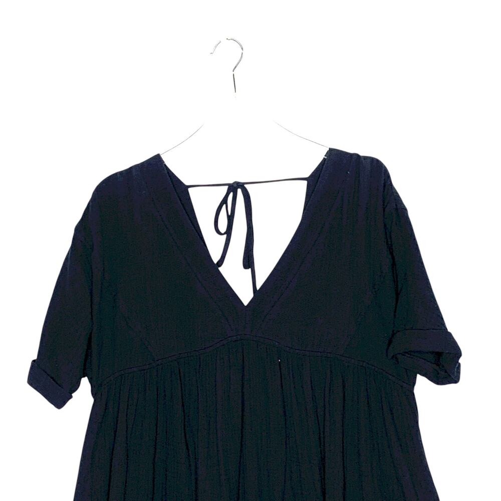 Entro Clothing L Solid Rolled Sleeve Basic Babydo… - image 4